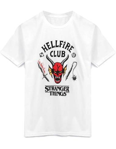 CAMISETA STRANGER THINGS HELLFIRE CLUB