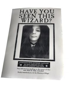 Cartel de "SE BUSCA"...