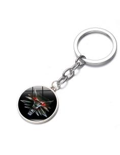 Llavero plateado The Witcher