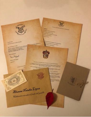 Pack MASTER: Carta de Hogwarts...
