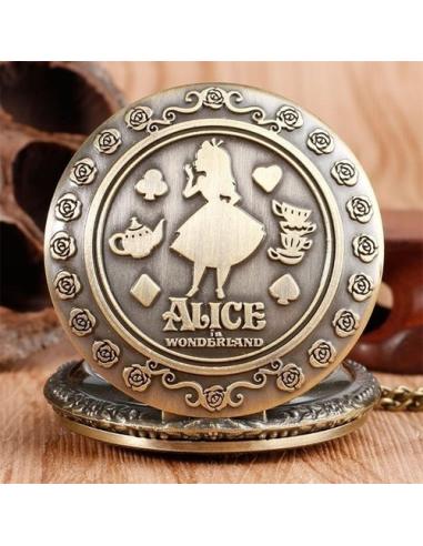 Colgante Reloj de Alicia en el pais...