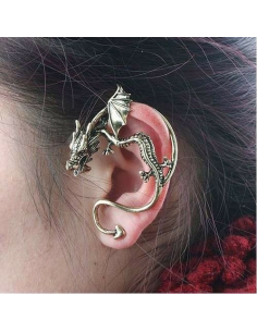 Pendiente en forma de dragón