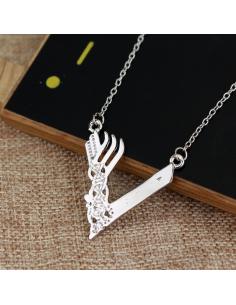 Colgante plateado LOGO Vikings